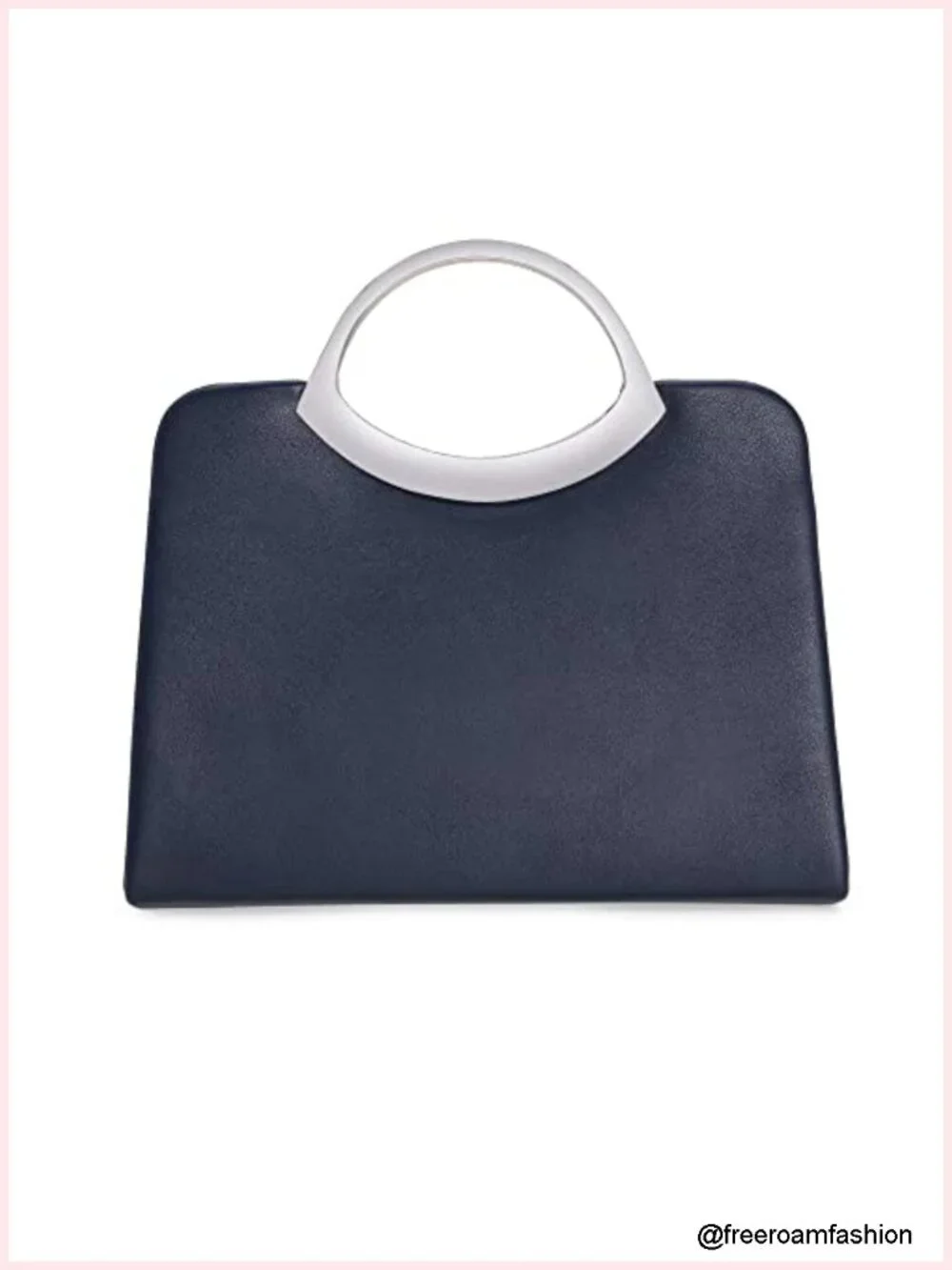Small PU Leather Evening Clutch with Detachable Chain Strap